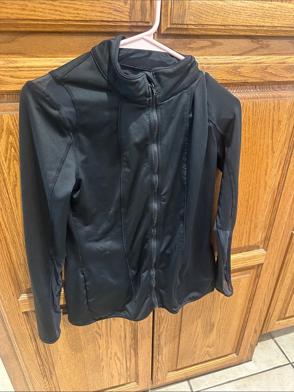Logo Athletic Black Women’s Athletic Top